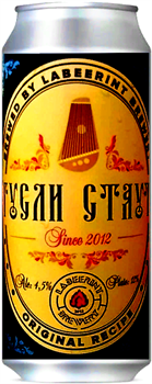 Лабиринт Гусли Стаут 0,5*12 ж/б - фото 12495