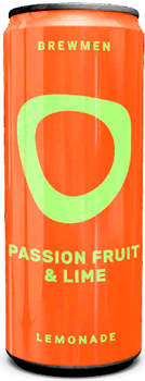 Брюмен Лимонад Маракуйя - Лайм 0,33*20 ж/б - фото 14316